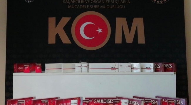 Kırşehir'de kaçak sigara operasyonu