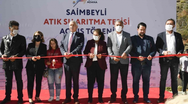 Saimbeyli Atıksu Arıtma Tesisi hizmete girdi