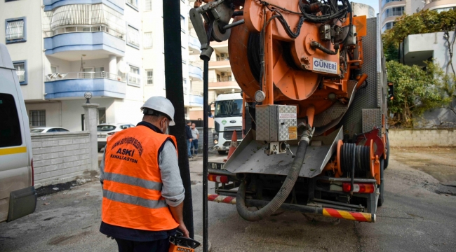 ASKİ YOĞUN YAĞIŞLARA HAZIRLIK YAPIYOR