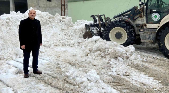 Belediye Başkanı Doğru'dan kar mesajı