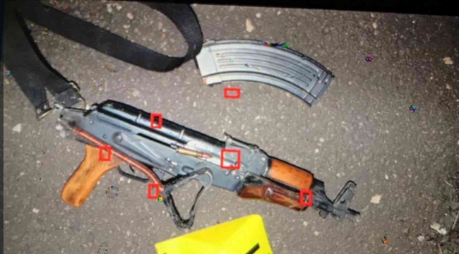 Belen'de silah kaçaklığı operasyonu: 2 tutuklama