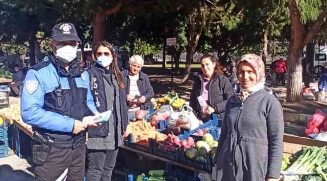 Bozyazı polisi KADES'i ve dolandırıcılık konusunda bilgilendirdi