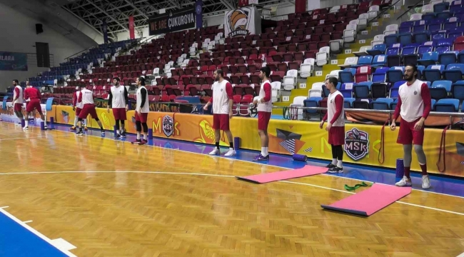 Büyükşehir MSK Erkek Basketbol Takımında moraller yerinde