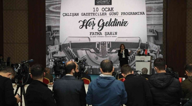 Gaziantep'te gazetecilere özel etkinlik