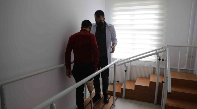 Gaziantep'te ortez-protez atölyesi ile dar gelirli engellilere umut oluyor