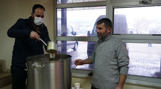 Kahramanmaraş'ta çorba ikramı