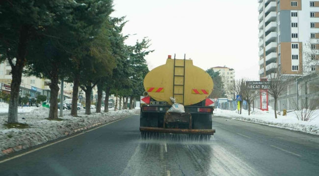 Kahramanmaraş'ta kar önlemleri