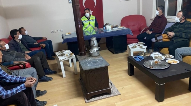 Kahramanmaraş'ta "Güvenli Trafik İçin Kısa Bir Mola Veriyoruz Projesi"