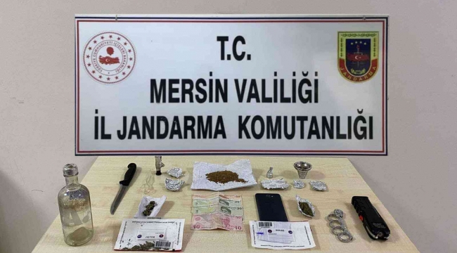 Mersin'de uyuşturucu satıcısı tutuklandı
