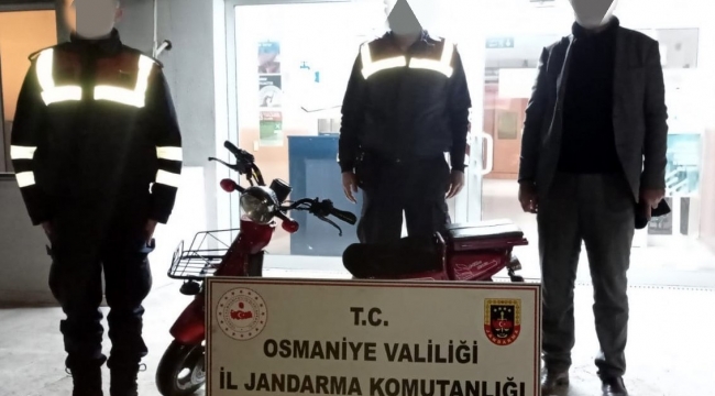 Çalınan motosiklet bulunarak sahibine teslim edildi