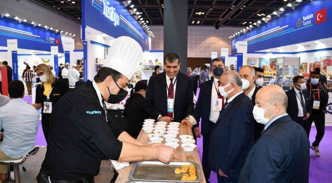 Dubai Gulfood 2022'de Türk markalarına yoğun ilgi