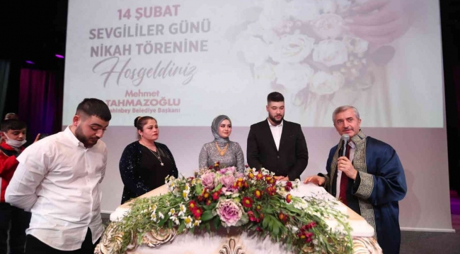 En fazla nikah kıyan ilçede 14 Şubat yoğunluğu