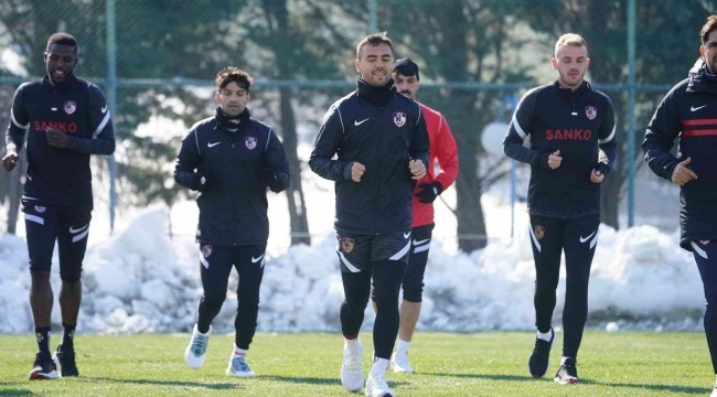 Gaziantep FK, Kasımpaşa maçı hazırlıklarına başladı