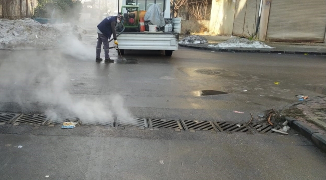 Gaziantep'te haşere ile mücadele devam ediyor