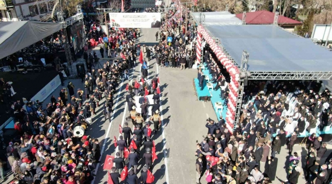 Kahramanmaraş'ın kurtuluşu coşkuyla kutlandı