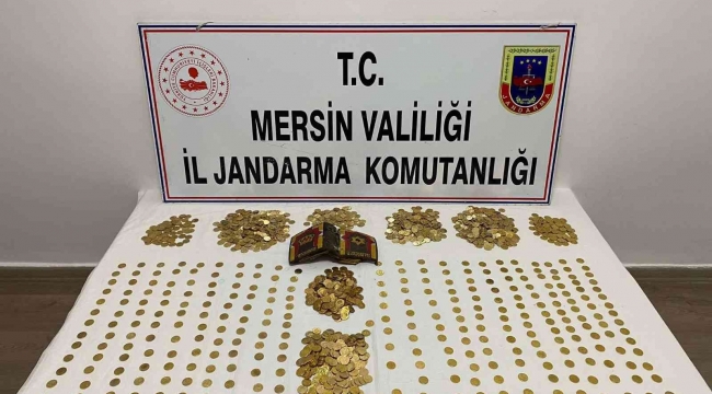 Mersin'de Osmanlı, Bizans ve Roma dönemine ait 5 bin 547 adet sikke ele geçirildi