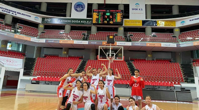 MSK U14 Kız Basketbol Takımı, Anadolu Şampiyonasına katılmaya hak kazandı