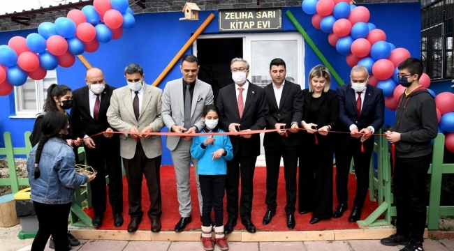 Vali Su, Silifke Atayurt Ortaokulu Zeliha Sarı Kitap Evinin açılışını gerçekleştirdi