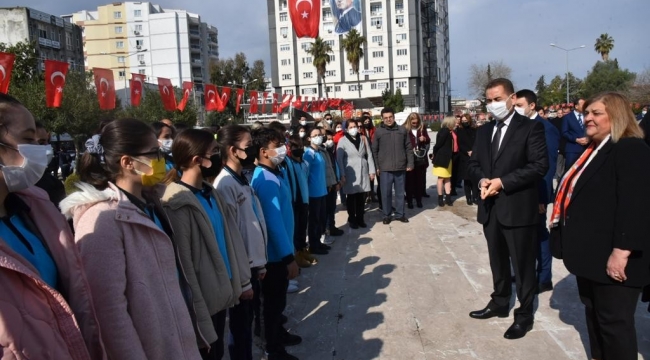 Başkan Erdem: "Vatan aziz şehitlerimize minnettardır"