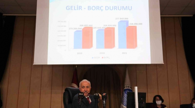 Başkan Gültak, 'borç arttı' iddialarına belgelerle yanıt verdi