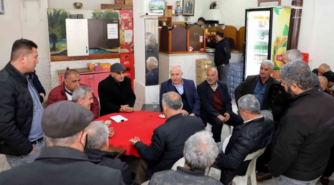 Başkan Gültak, Güneş Mahallesinde vatandaşlarla buluştu