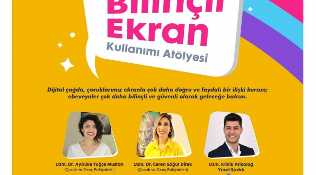 Büyükşehir Belediyesinden 'Çocuklarda Bilinçli Ekran Kullanımı Projesi'