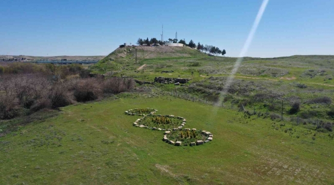 Dünyaca ünlü İtalyan sanatçı, Pistoletto'nun "Üçüncü Bahçe" eseri, Karkamış'ta sergileniyor