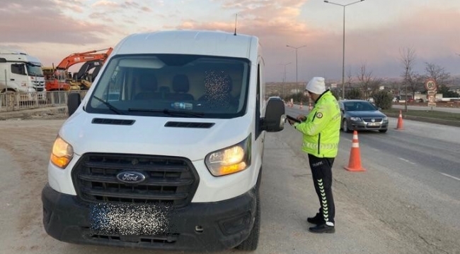 Gaziantep'te 6 günde 4 bin 549 araç ve sürücüsüne ceza kesildi