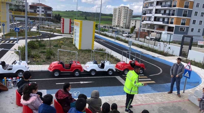 Hatay'da öğrencilere "Temel Trafik Güvenliği" eğitimi