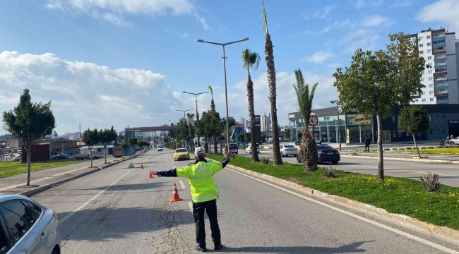 Mersin'de 2,5 ayda 142 bin 674 araç ve sürücü denetlendi