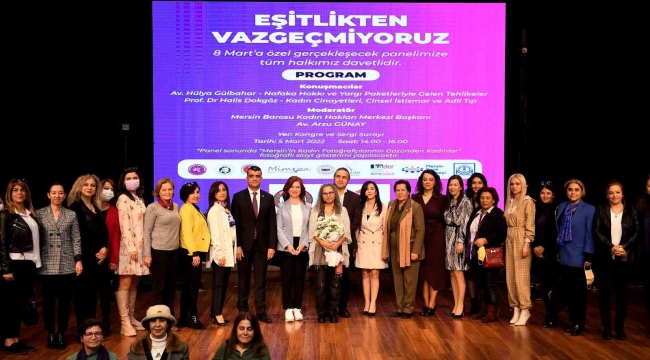 "Eşitsizlikten Vazgeçmiyoruz" paneline kadınlardan yoğun ilgi