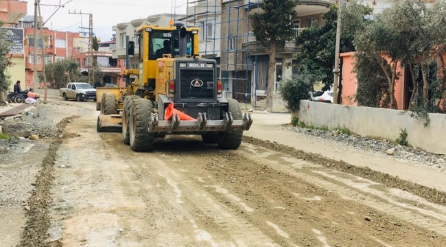 Samandağ'da üst yapı çalışmaları