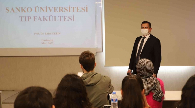 TOBB Fen Lisesi öğrencileri SANKO Üniversitesi'ne konuk oldu