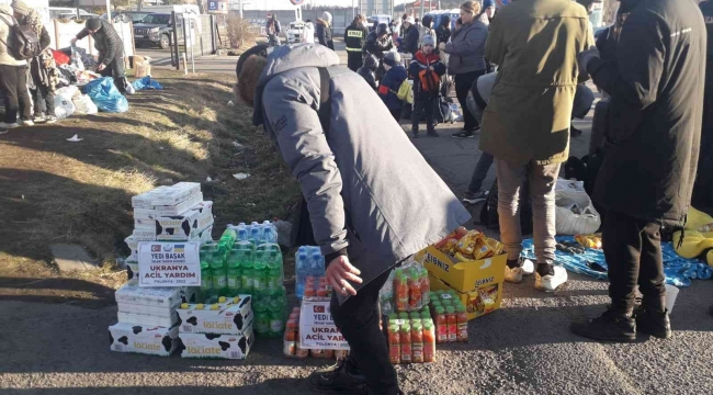 Yedi Başak'tan savaş mağduru Ukrayna halkına yardım