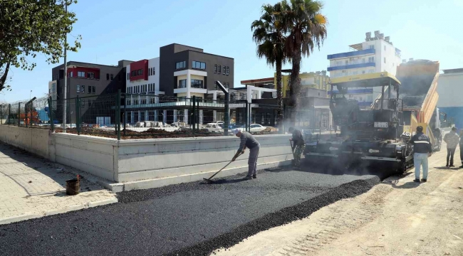 Yılmaz Güney Gençlik Merkezinin etrafı yenileniyor