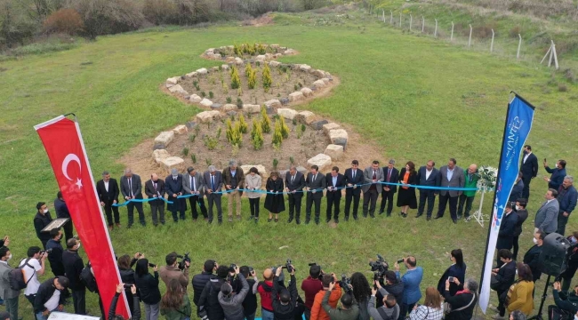 Barışın sembolü 'Üçüncü Bahçe' eseri Karkamış'ta görücüye çıktı