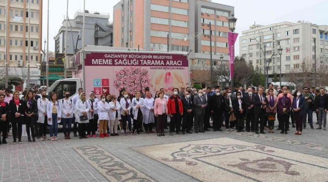 Gaziantep'te Kanser Haftası'nda bilinçlendiren etkinlik