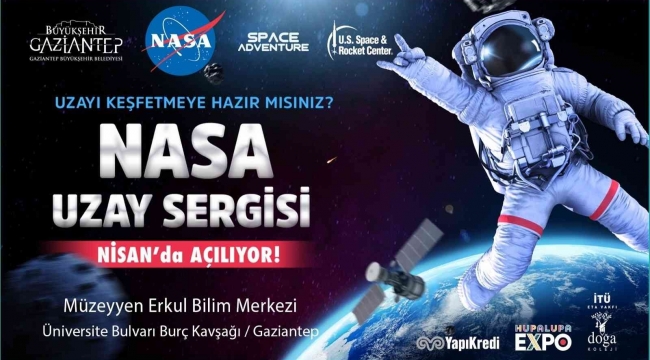 Gaziantep'te NASA sergisi