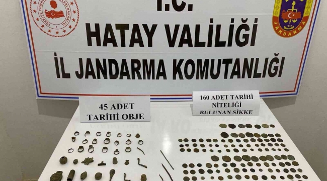 Hatay'da tarihi eser operasyonu