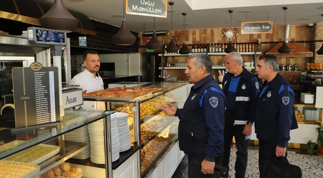 Kahramanmaraş'ta bayram öncesi denetim