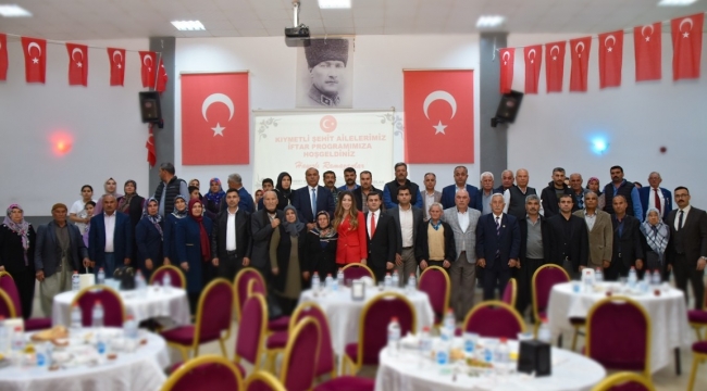 Karaisalı'da şehit aileleri ve gazilere iftar