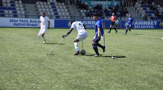 Şahinbey Ampute'den 8-0'lık farklı galibiyet