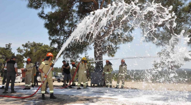 Ateş savaşçıları hazır