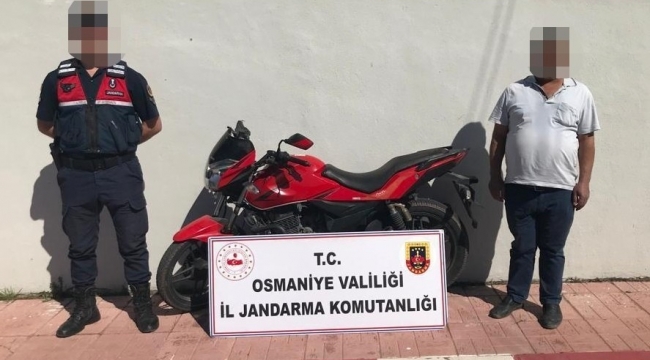 Çalınan motosiklet bulunarak sahibine teslim edildi