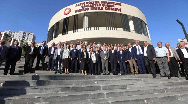 Gaziantep'te yeni yapılan cemevi hizmete açıldı