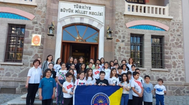 GKV Özel İlkokulu öğrencileri Ankara'da