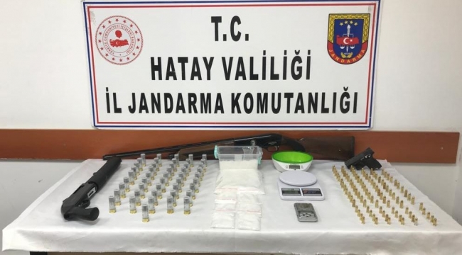 Hatay'da uyuşturucu operasyonunda 2 kişi tutuklandı