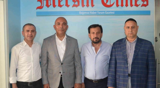 İzmir Emniyet Müdürü Şahne Mersin'de temaslarda bulundu