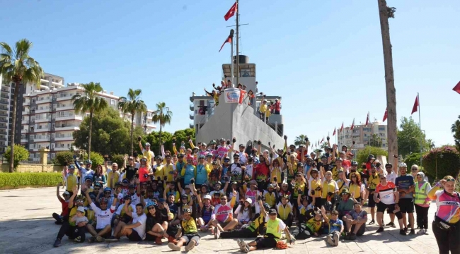 Kleopatra Bisiklet Festivali'nde renkli görüntüler ortaya çıktı