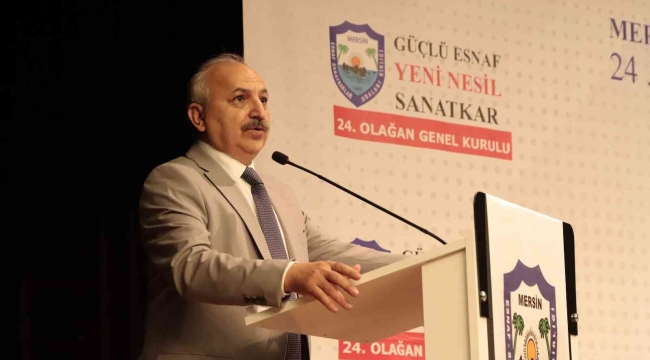 Mersin ESOB'ta Talat Dinçer güven tazeledi